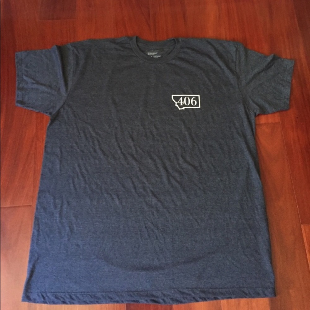 NEW MONTANA STATE UNIVERSITY BOZEMAN MENS T-SHIRT TOP